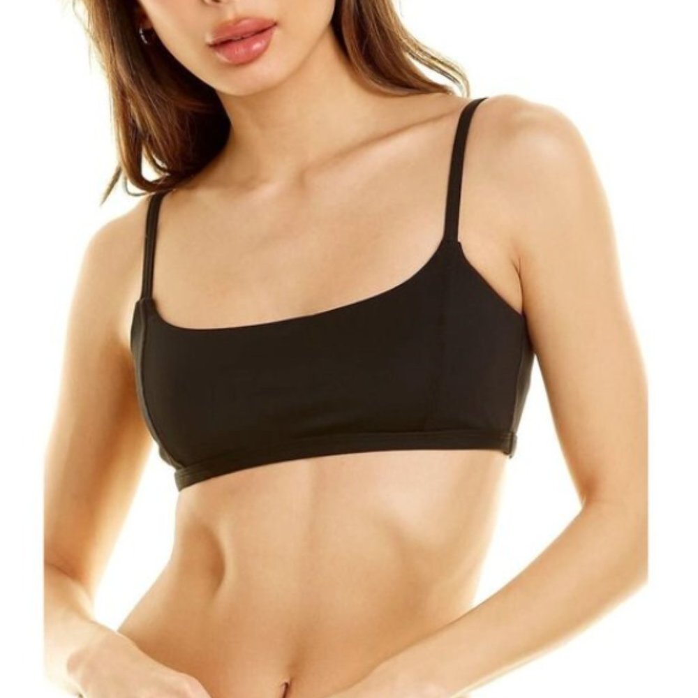 NWT WeWoreWhat Black Athletic Bra Top